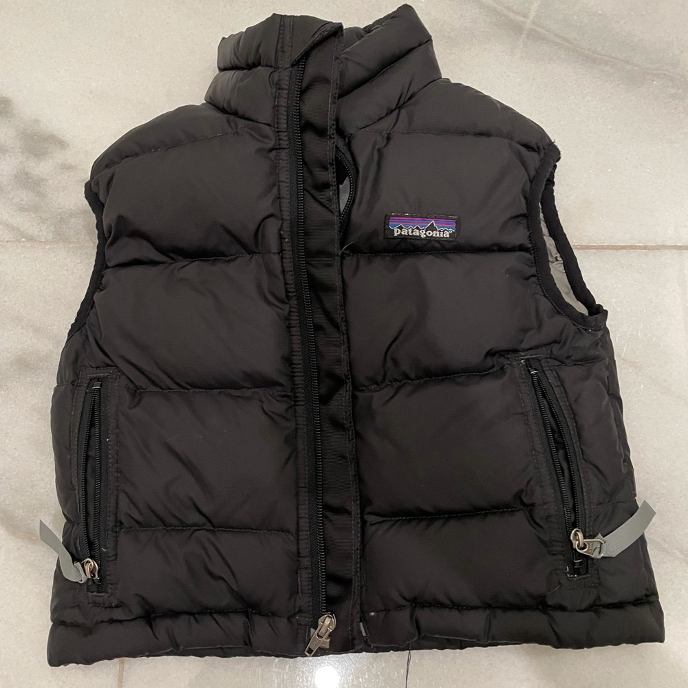 Patagonia Black Puffy Vest xxs 3-4
